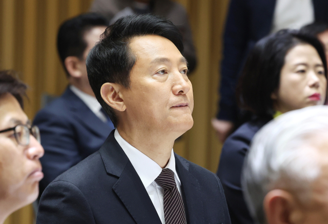 오세훈 서울시장이 16일 서울시청에서 열린 