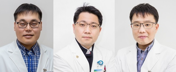 곽상규 교수, 송석영 교수, 최원기 교수.