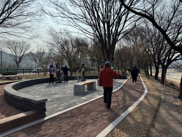 영주시, '맨발걷기 전용 공원' 재개방…시민 힐링 공간 다시 걷는다