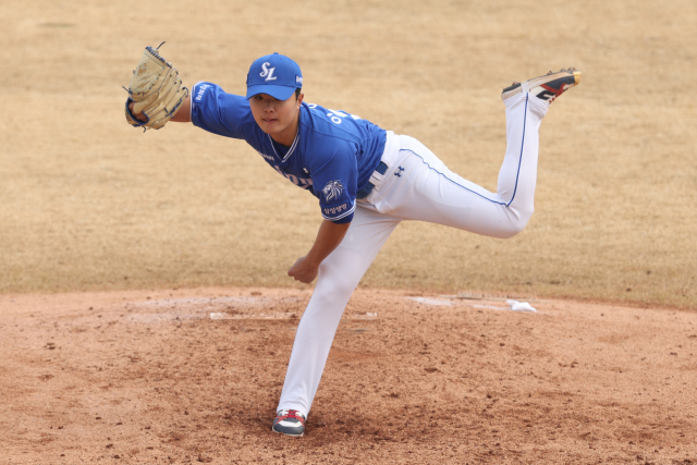 삼성 라이온즈의 이승민. 삼성 제공