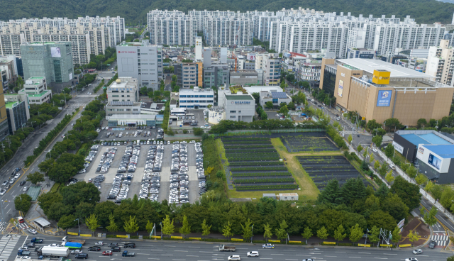 대구 성서행정타운 부지. 매일신문DB