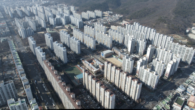 대구 달서구 성서 지역 한 아파트 단지 전경. 매일신문DB