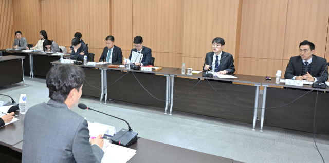 16일 김정기 대구시장 권한대행이 독립기념관 분원 유치를 위한 보고회를 주재하고 있다. 대구시 제공