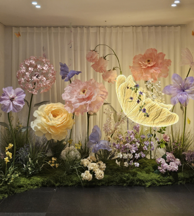 국립대구박물관의 관람객 휴식 공간 