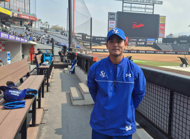삼성 라이온즈의 양우현. 채정민 기자