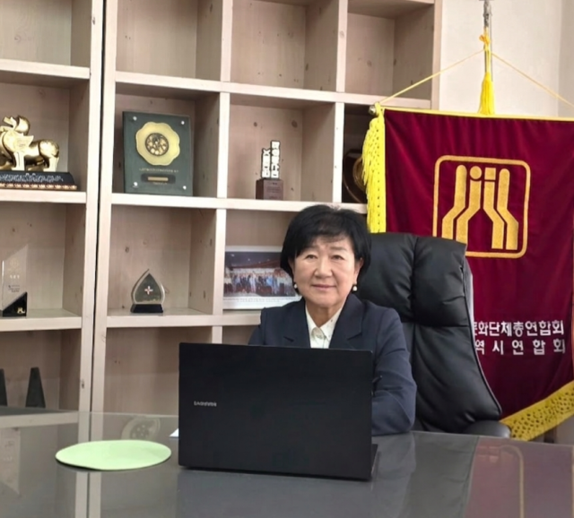 강정선 대구예총 신임 회장. 대구예총 제공