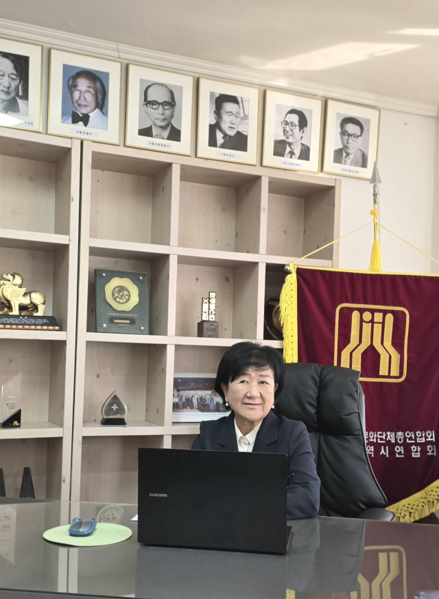 강정선 대구예총 신임 회장. 대구예총 제공