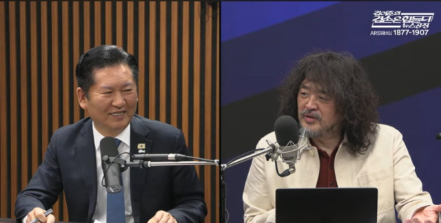 정청래, 김어준 방송 출연…