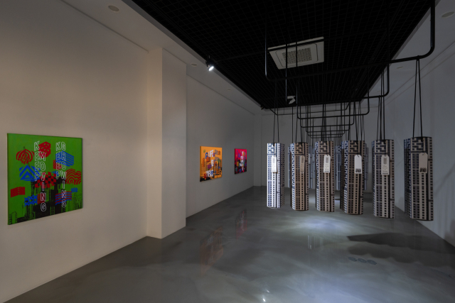어울아트센터 갤러리 명봉 전시 전경. 어울아트센터 제공
