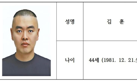 '남양주 스토킹 살인' 피의자 신상 공개…44세 김훈