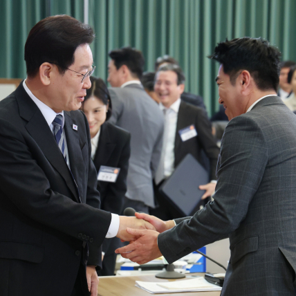 李 대통령 만난 '개미' 장동민…