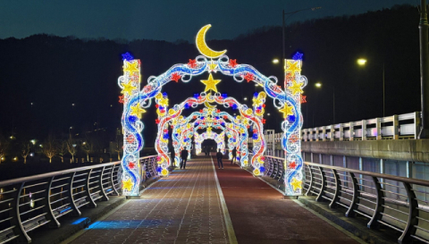 안동댐 보조호수 영락교, 