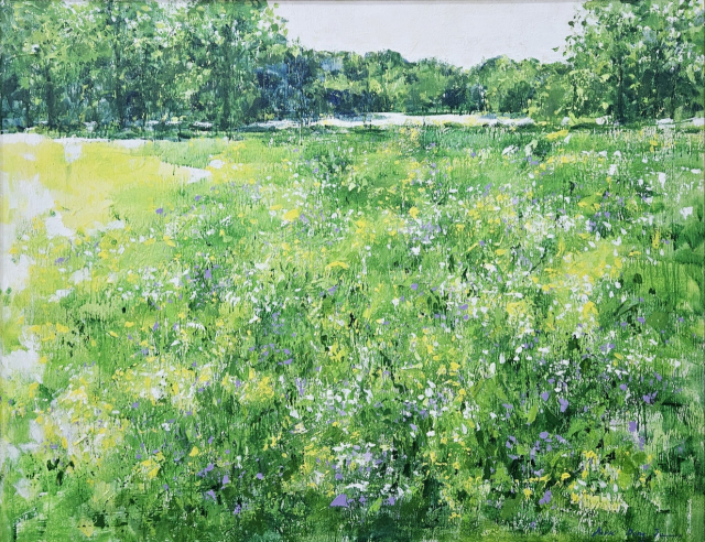 박동조, landscape, Acrylic on canvas, 72.7x50cm, 2025