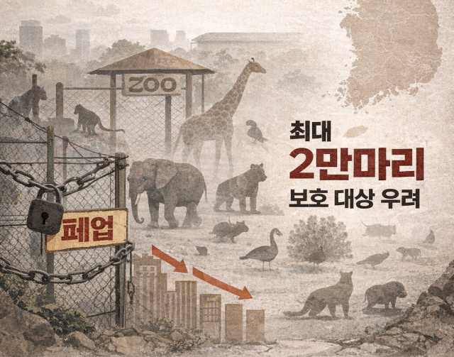 동물원 허가제를 통과하지 못한 시설이 2028년 유예기간 이후 폐업할 경우, 최대 2만 마리에 달하는 동물들이 한꺼번에 보호 대상이 될 수 있다.