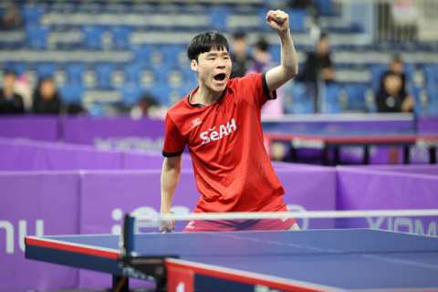 프로탁구 원년 챔피언 장우진, 시즌2 시리즈1 준결승 진출