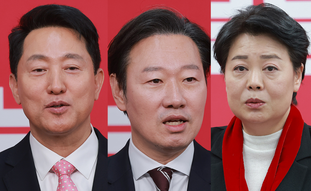 국민의힘 서울시장 경선…오세훈·박수민·윤희숙 3파전 