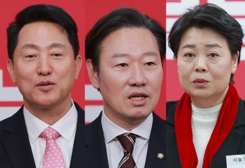 국민의힘 서울시장 경선…박수민·오세훈·윤희숙 3파전 