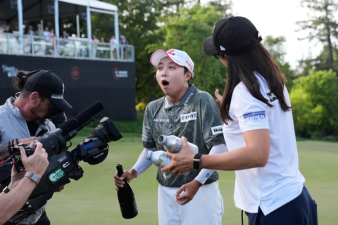 김효주, 11년 만에 LPGA 투어 파운더스컵 우승