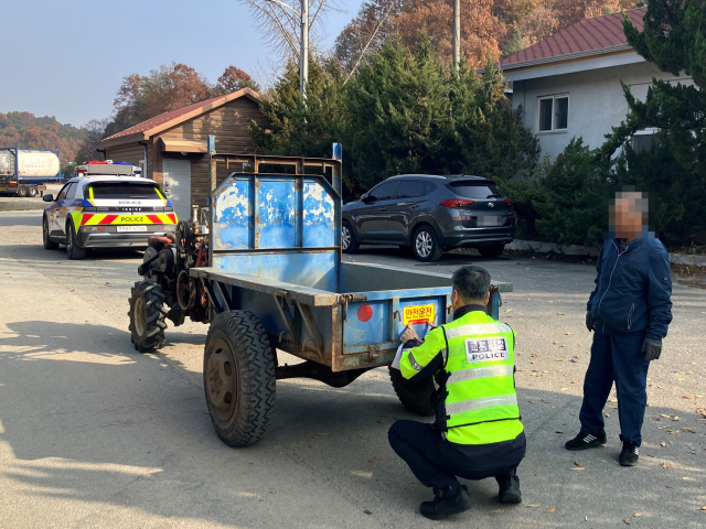 경북경찰, 봄철 교통사고·농기계 사고 집중 대응