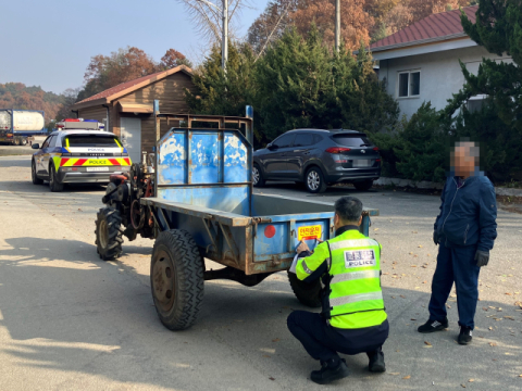 경북경찰, 봄철 교통사고·농기계 사고 집중 대응