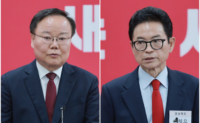 이철우 '연속성'·김재원 '쇄신'…경북지사 경선 전략 대결