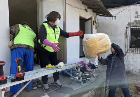 안동 '이품봉사단', 독거어르신 주거환경 새단장