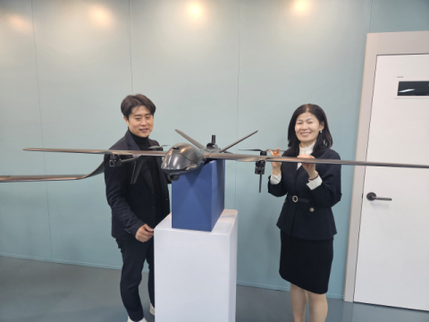 대구조달청, AI 드론기업 무지개연구소 방문…혁신제품 현장 점검