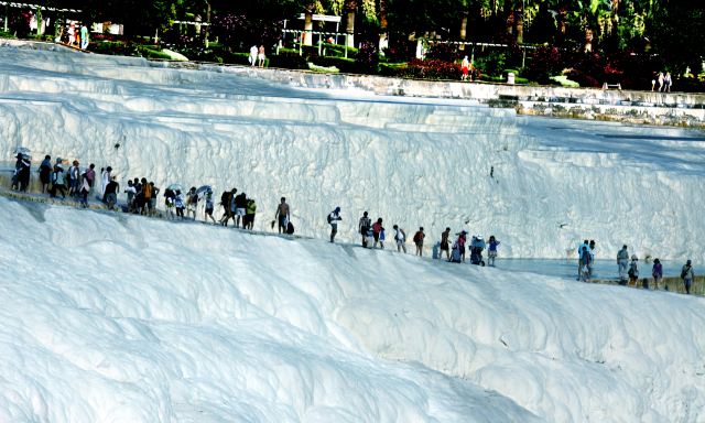 파묵칼레 석회온천. 박순국 전 경일대 교수 제공