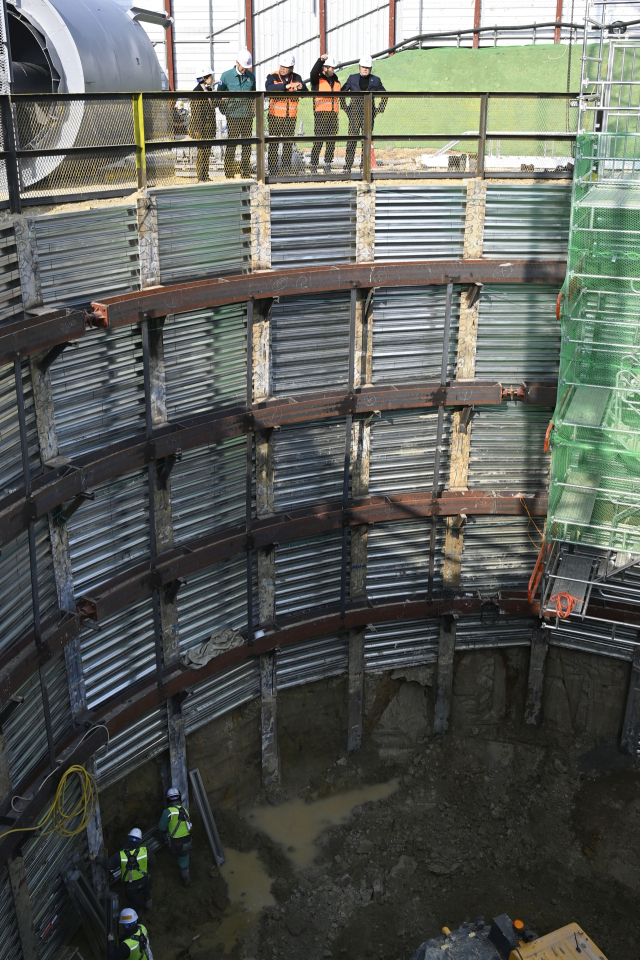 대구산업선 개통은 달성군의 산업 및 교통지도를 확 바꿀 혁명이 될 전망이다. 최근 착공에 들어간 대구산업선 제2공구 현장 모습. 달성군 제공.