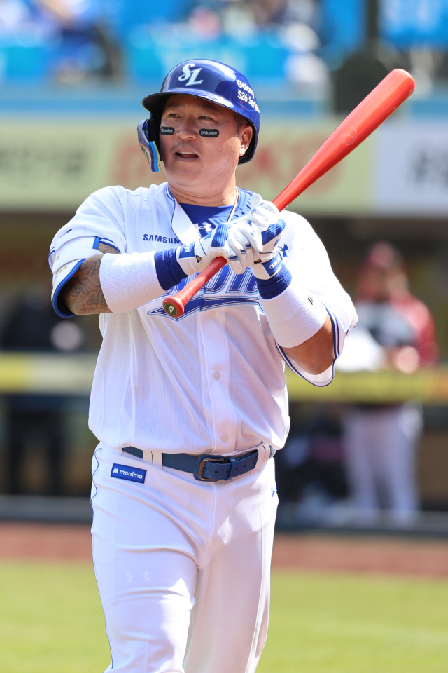 삼성 라이온즈의 최형우. 삼성 제공
