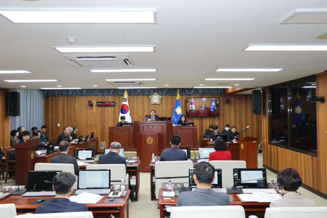 울진군의회 제290회 임시회 개회