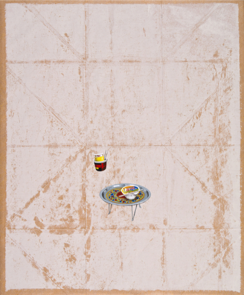 김서울, 홀로상자일기 no.02, 2022, 타이벡에 실크스크린, 50x60cm