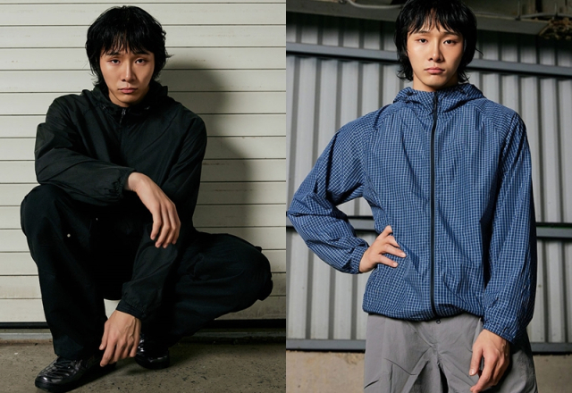 이랜드 스파오가 출시한 바람막이 신제품. 이랜드 제공