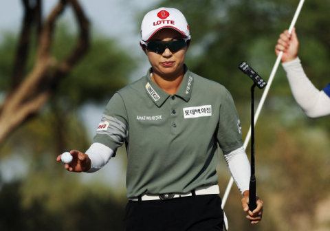 김효주, 포드 챔피언십 3R 4타 차 선두…2주 연속 우승 보인다