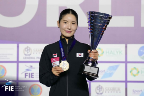 펜싱 여자 에페 송세라, 아스타나 월드컵 개인전 우승