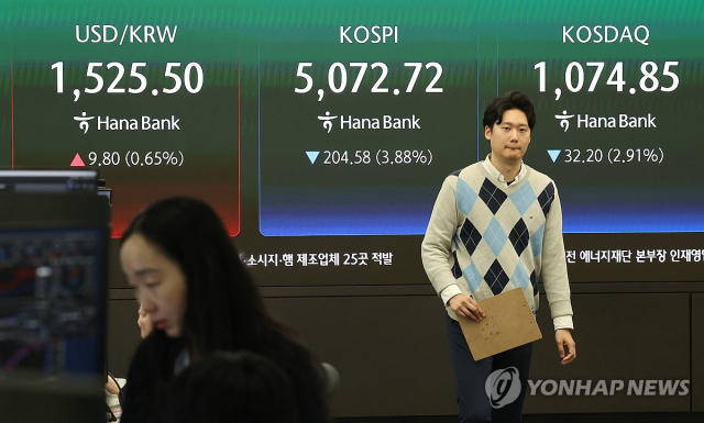 환율 장중 1530원 돌파…글로벌 금융위기 이후 처음