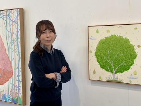 [전시속으로] 층층이 쌓인 나뭇잎, 그 속에 흐르는 기억과 감정