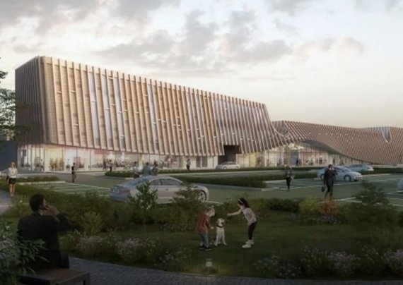 온라인에서 공유된 한 교도소 조감도. 온라인 커뮤니티