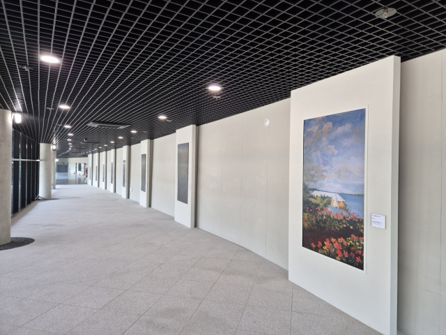 경주 라원 전시관 내부 