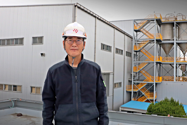 최진상 코오롱이앤피㈜ 공장장. 김천상공회의소 제공