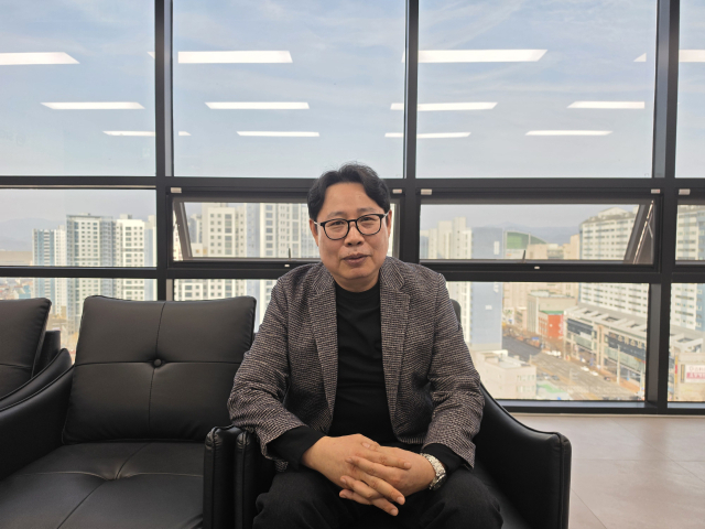 대구 동구 시그마체인 본사에서 만난 곽진영 대표는 싸이월드를 통해 웹 3.0 시대에 맞는 새로운 플랫폼을 만들겠다고 포부를 밝혔다. 정우태 기자