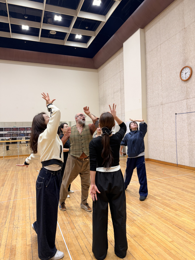 리골레토 연습 모습. 대구문화예술진흥원