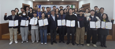 영주 안정농협, 조합원 자녀 14명에게 장학금 1천350만 원 전달 