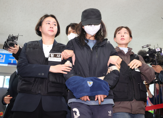 [포토뉴스] 캐리어 살인 친딸 영장실질심사