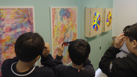 교실이 미술관으로 변한다…대구학생문화센터, '움직이는 상상 미술관' 운영