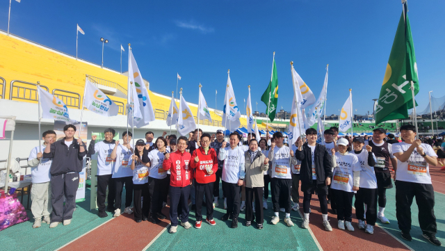[2026 영주소백산마라톤대회] NH농협 경북본부·영주시지부, 500명 달렸다…'농심천심' 물결 장관