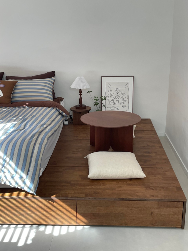 경북 구미 금리단길 내 빈집 5개소를 리모델링한 각산마을호텔 내부. 구미시 제공