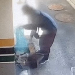 쓰레기는 바닥에 버리고 종량제 봉투만 '쏙' 빼간 여성