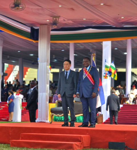 아프리카에 심은 '나눔' 씨앗, 서중호 회장 아시아 유일 귀빈으로 빛나