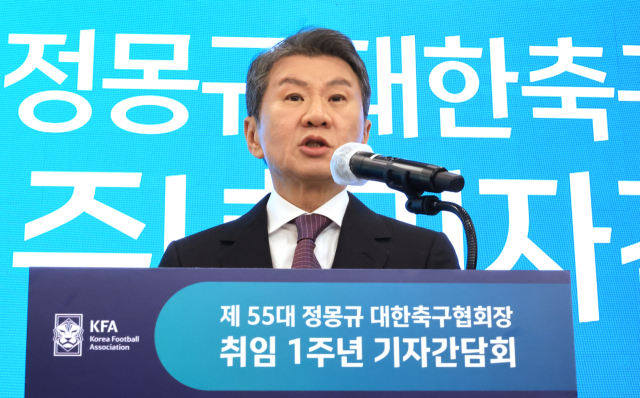 檢, 정몽규 회장 벌금 1.5억원 약식기소…계열사 자료 허위제출 혐의